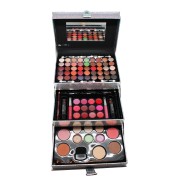 Miss Young Make-up Kit Box - Silber Holographisch (MC1205)