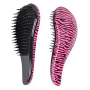 Detangler Haarbürste, Pink Zebra