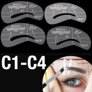Eyebrow Stencils, Augenbrauen Schablone (C1-C4)