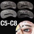 Eyebrow Stencils, Augenbrauen Schablone (C5-C8)