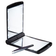  Uniq®  Taschenspiegel / Makeup Spiegel mit LED Licht