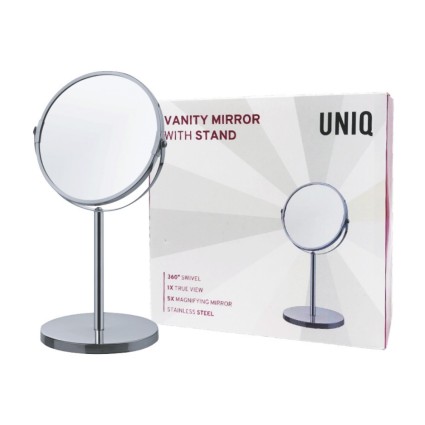 Uniq Design - Schminkspiegel / Makeup Spiegel mit Fuß
