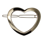 SOHO® Heart Metal Hair Clip, Haarspange - Gold