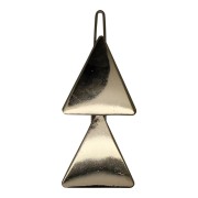 SOHO Triangles Metal Hair Clip, Haarspange - Gold
