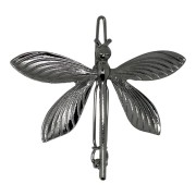 SOHO Butterfly Metal Hair Clip, Haarspange - Silber