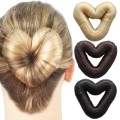  Love Heart Haar Donut - Kunsthaar, 5cm