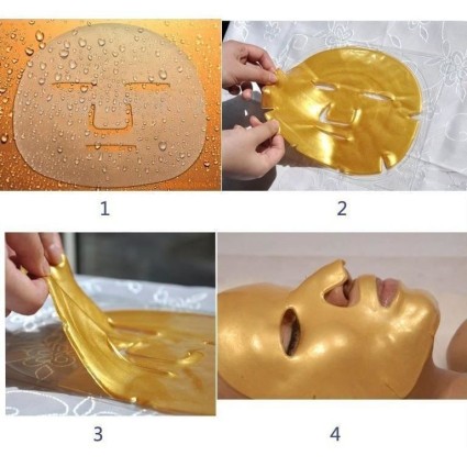 Gold Bio-Collagen Gesichtsmaske