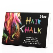 Hair Chalk Haarkreide - auswaschbare Haarkreide im 24-teiligen Set  