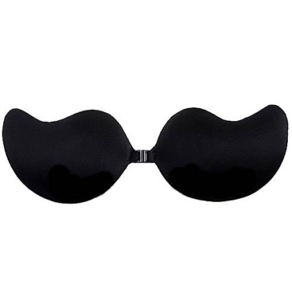 Unsichtbarer Push-Up-BH in Schwarz