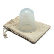 UNIQ® Cupping Massage  Schröpf-Cup XL, Anti Cellulite - Klar