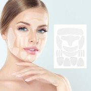 Anti -Swinkeln Silikonflecken für Gesicht und Nacken - 16 Sätze