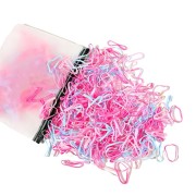 Soho Liva Snag Free Hair Gummi, 500 PCs - Magic Pink